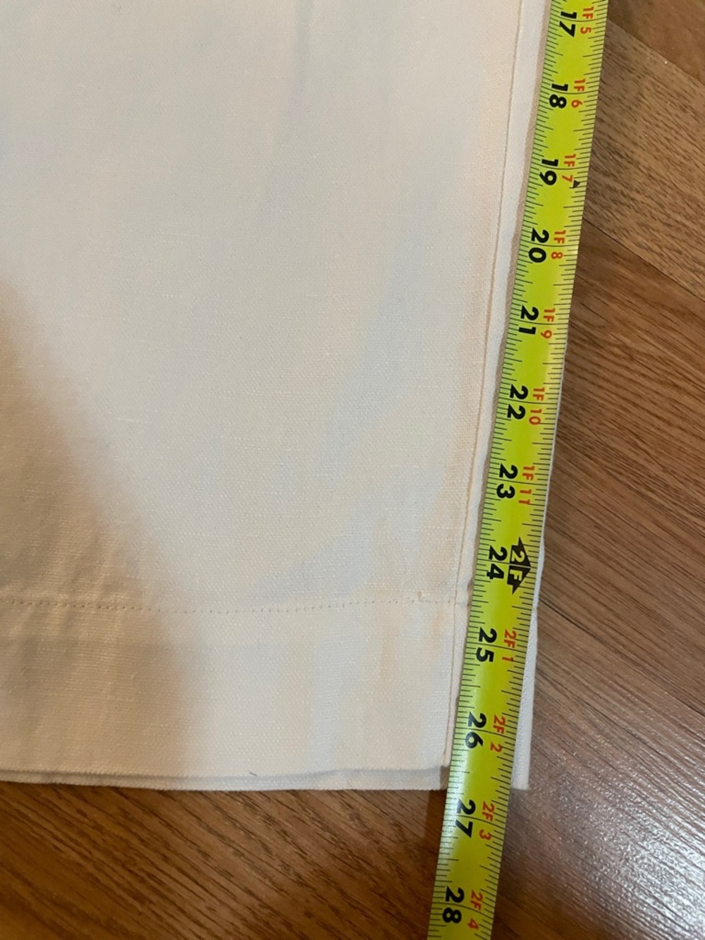 Madewell White Wide-Leg Linen-Blend Pants - Picture 6 of 10